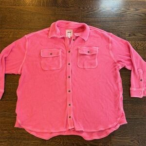 Aerie Lumberjane Waffle Shirt